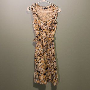 Chadwick's Button-Down Belted Dress